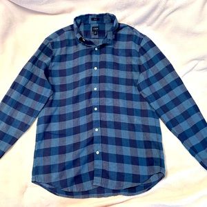 J.Crew Blue Medium Slim Fit Men's Shirt, Size: M